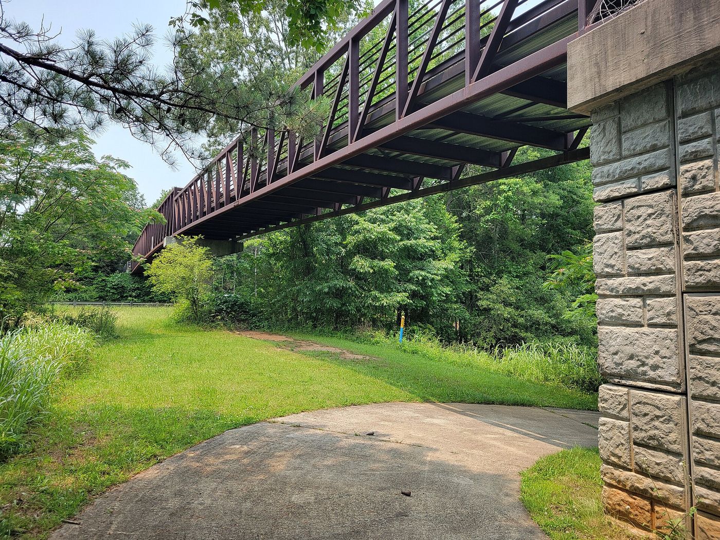 Silver Comet Trail bridge in Paulding County